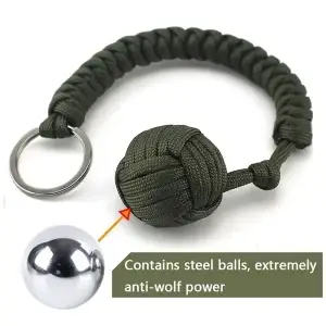 Paracord Survival Key Chain