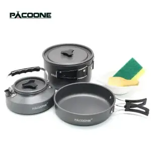 PACOONE Camping Cookware Set